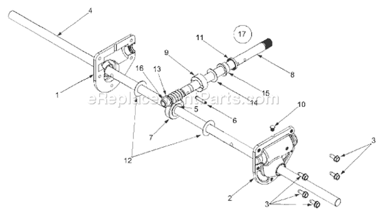Page D Diagram and Parts List for 2002 Yard Man Snow Blower